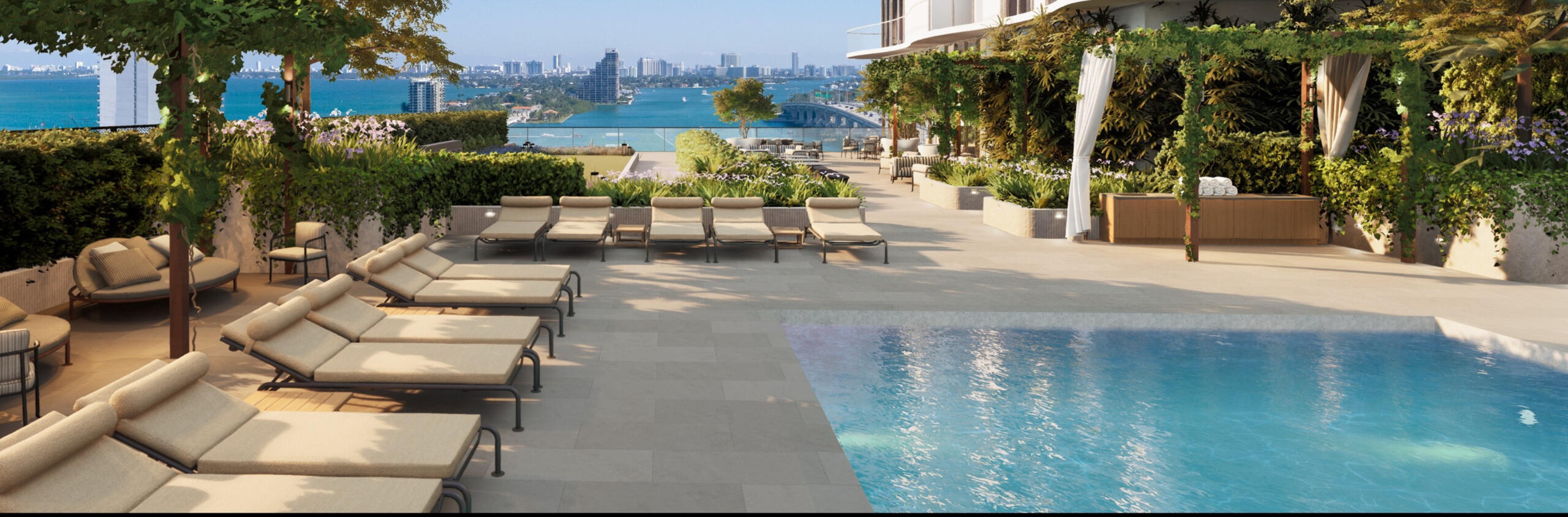 Spacious relaxation places