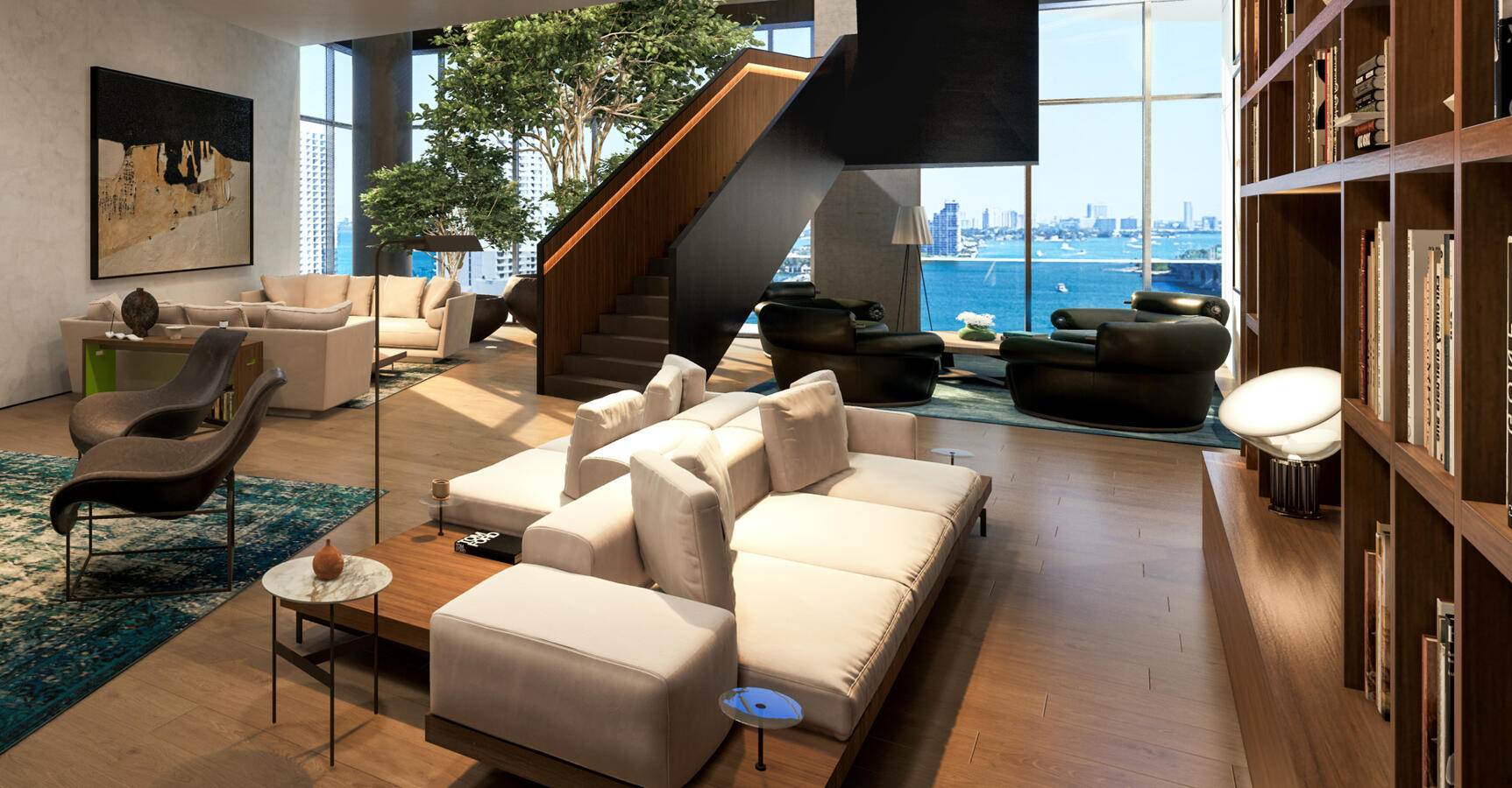 Reading and rest room